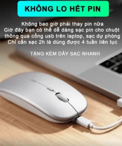 Chuột ko dây Bluetooth tự sạc pin SIDOTECH M1P