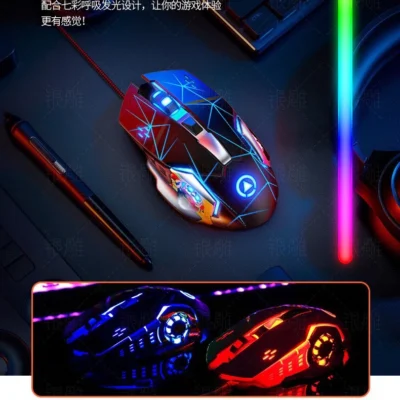 Top 1 Chuột Gaming Cơ Học LED RGB: