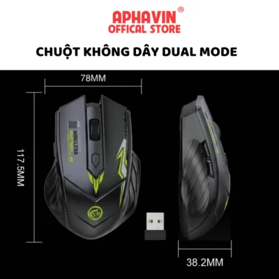 chuột không dây DUAL MOBE APHAVIN
