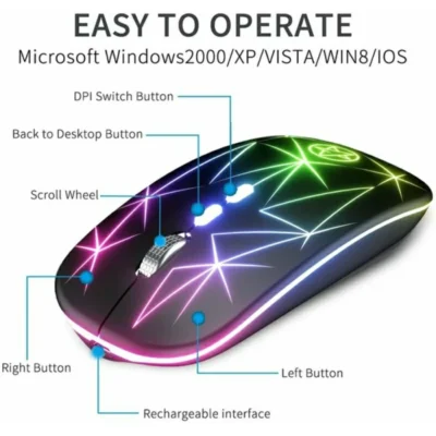Chuột Bluetooth Không Dây TEKKIN A20