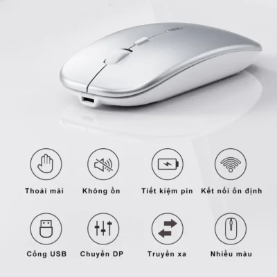Chuột ko dây Bluetooth tự sạc pin SIDOTECH M1P