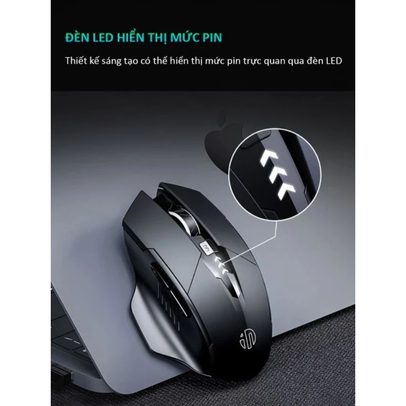 Chuột Gaming Không Dây Inphic M6P (F1) Chuột Gaming Không Dây Inphic M6P (F1)