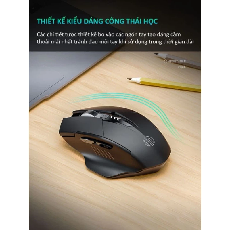 Chuột Gaming Không Dây Inphic M6P (F1) Chuột Gaming Không Dây Inphic M6P (F1)