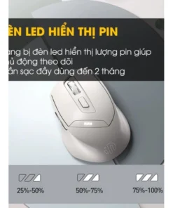 Chuột Bluetooth 5.0 Sạc Pin Tekkin Inphic DR6